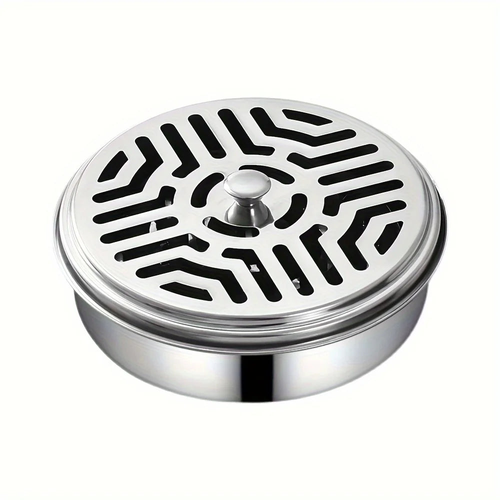 New Mosquito Coil Holder Mosquito Coil Box With Cover Mosquito Coil Tray Nail Tooth Mosquito Coil Holder Household Ash Tray