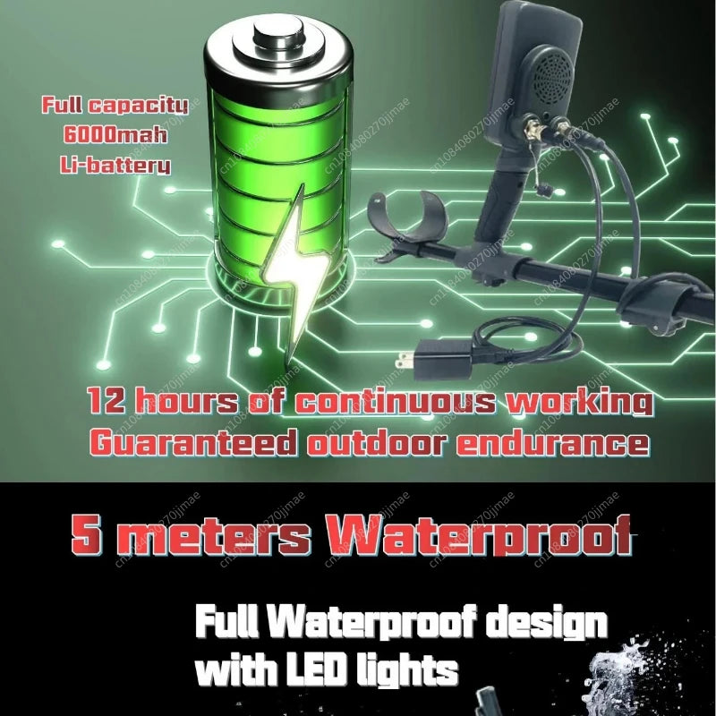 MF50 Multi-frequency Metal Detector Underground Gold Metal Detector