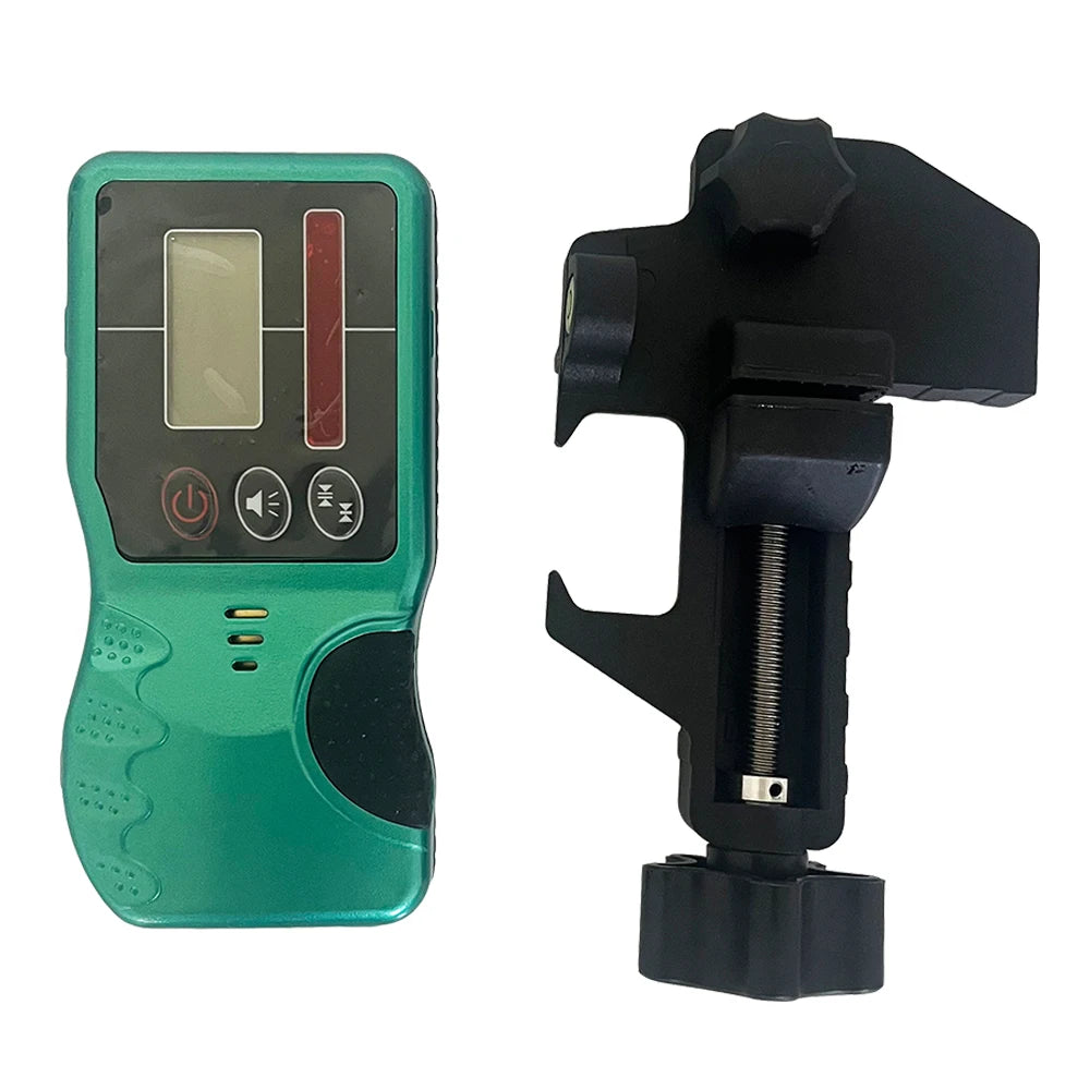 HEIPOE Receiver of Self-leveling Rotary Laser Level / Ourdoor Rotating laser Level Detector with Heavy-duty clamp