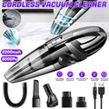 Wireless Vacuum Cleaner Powerful Cyclone Suction Rechargeable Handheld Car Vacuum Cleaner Quick Charge for Car Home Pet Hair
