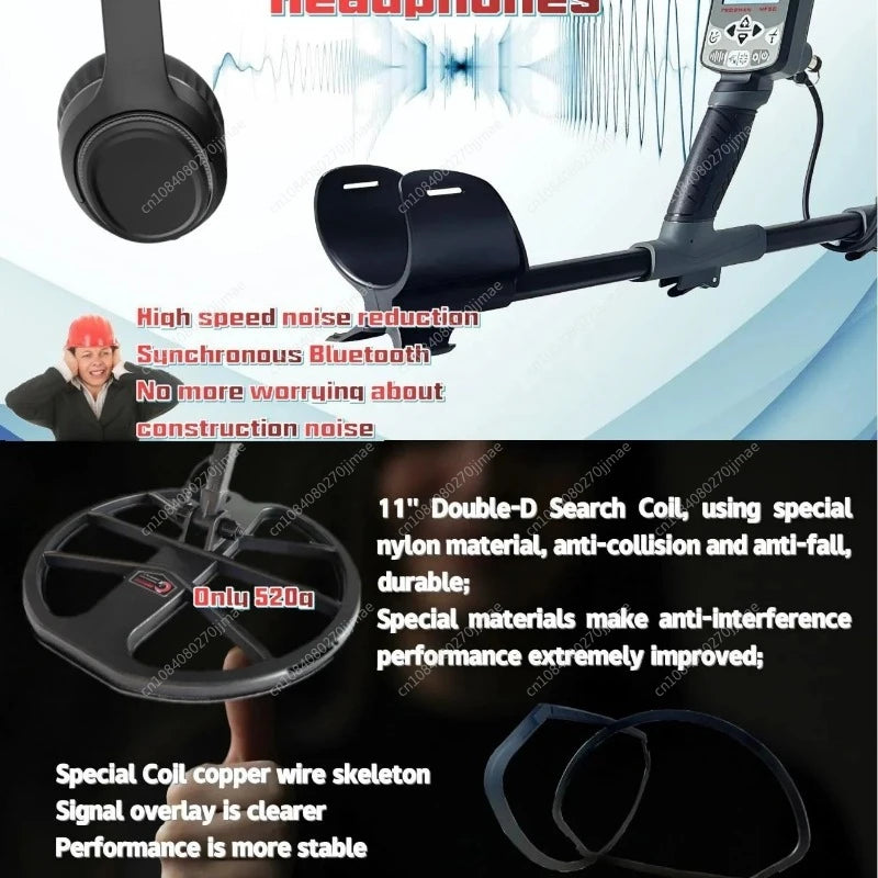 MF50 Multi-frequency Metal Detector Underground Gold Metal Detector