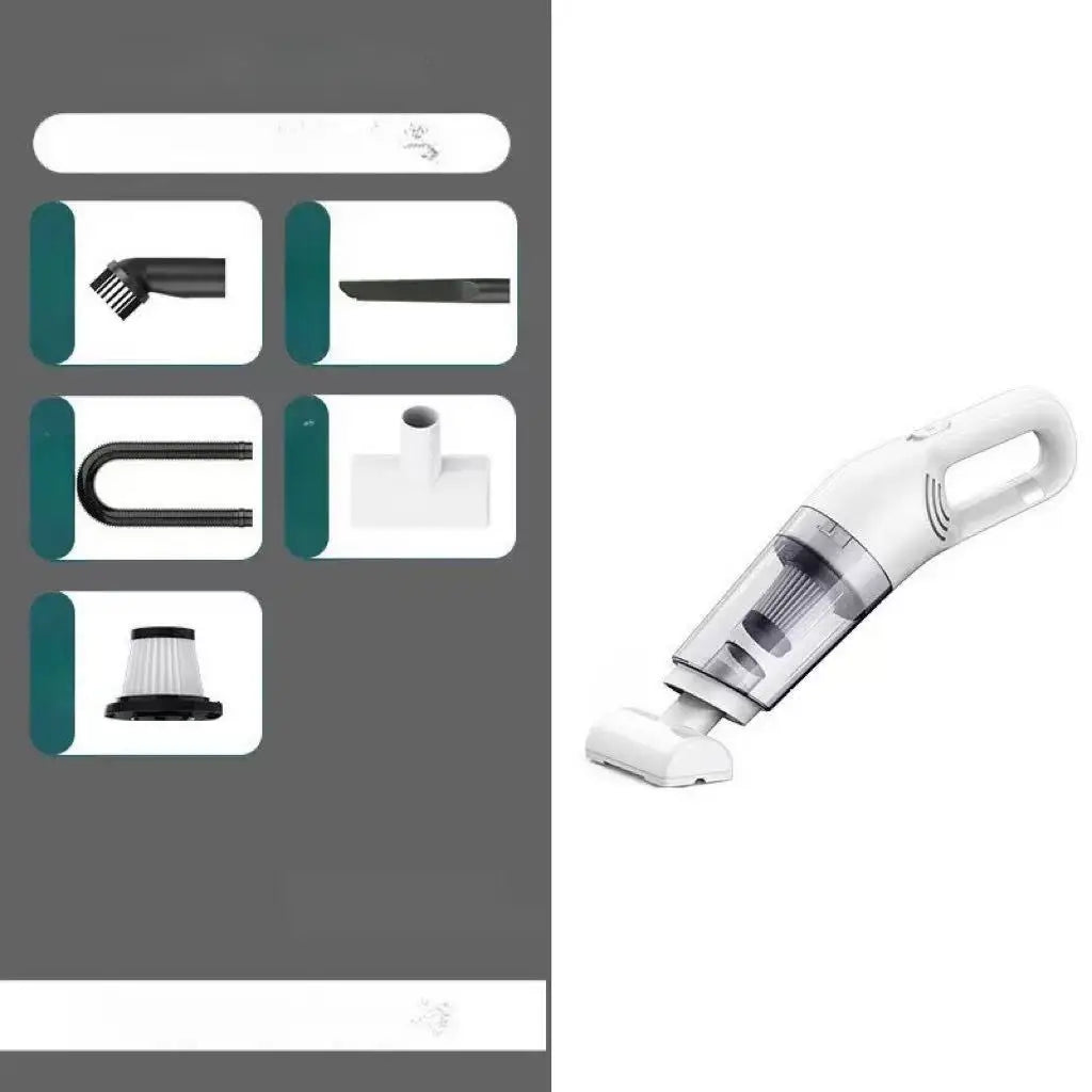 LEIBOO 10000PA Car Vacuum Cleaner Mini Portable Wireless Hand held Cleaner for Home Appliance Powerful Cleaning Machine