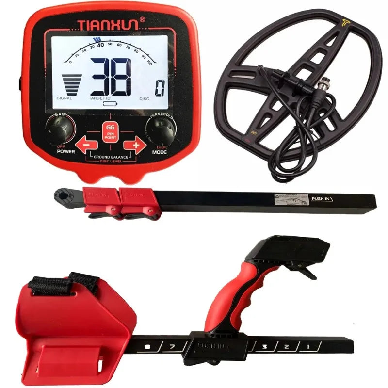 Only Metal Detector Parts Accessories Components Rod, Control Unit , Coil for TX 850 Updated TX 850L Metal Detector