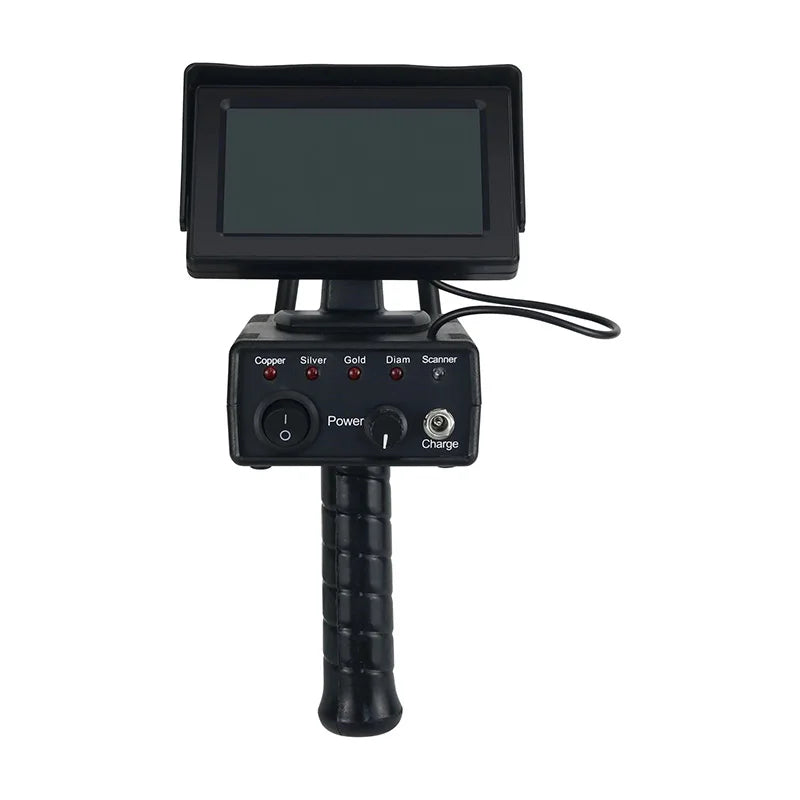 AKS Plus Long Screen Machine High-Range 3D Underground Metal Detector Plastic Designed for Deep Gold Diamond Treasure Search