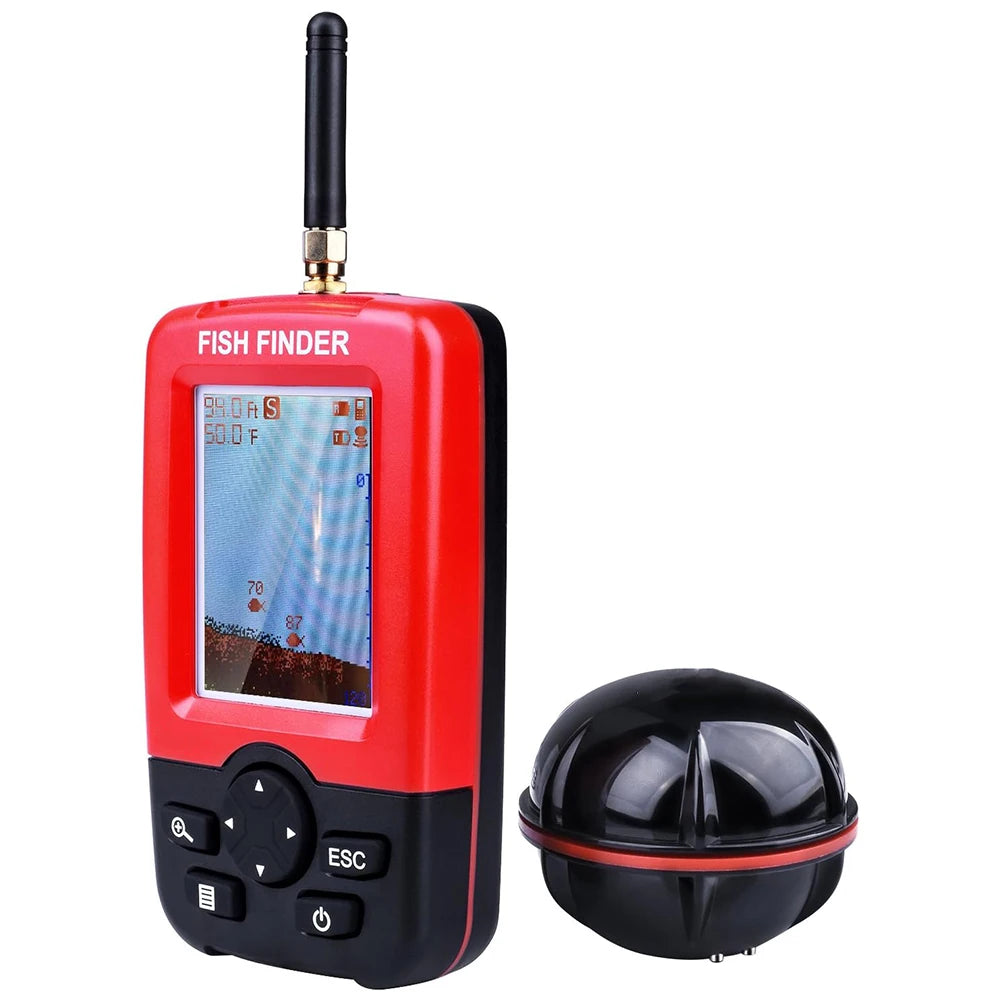 Wireless Sonar Fishing Alert Fish Finder Underwater Echo Sounder Fish