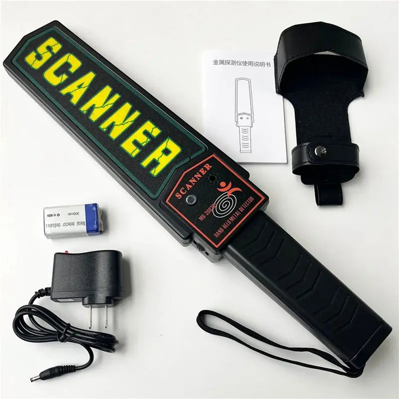 HHO-4X Single Switch Portable Scanner Charging Style Metal Detector Electronic Metallic Sound And Light Vibration