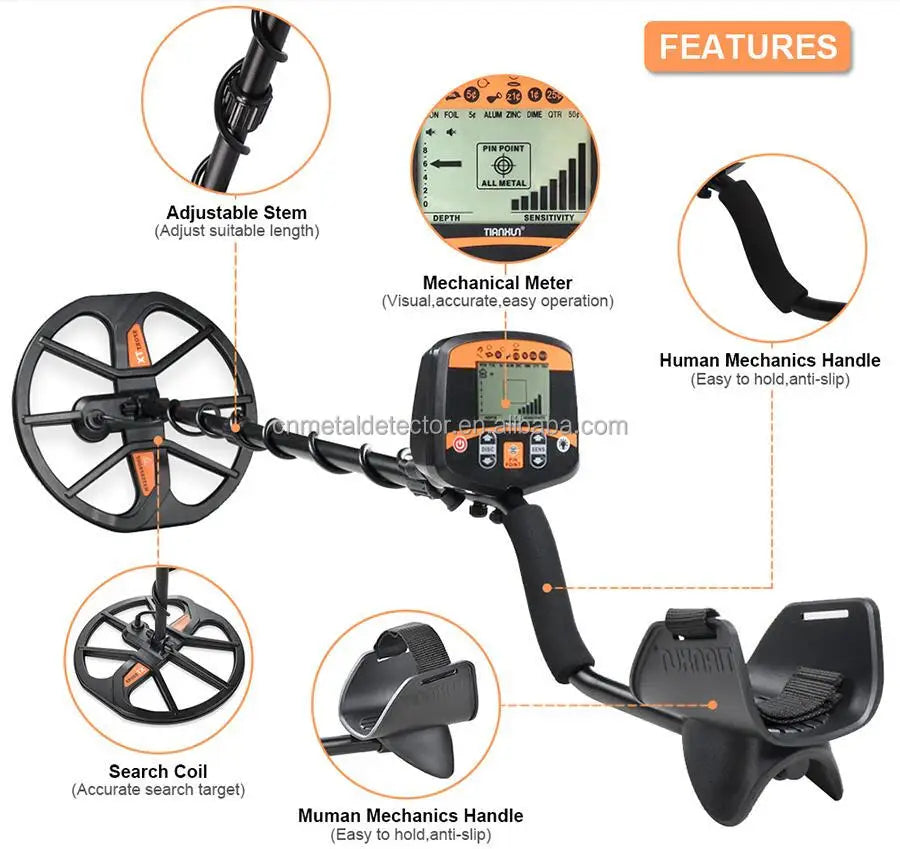 Deep Search Metal Detector Tianxun TX-960 The Best Underground Gold And Metal Detector On Sale Detecteur Dor High Accuracy