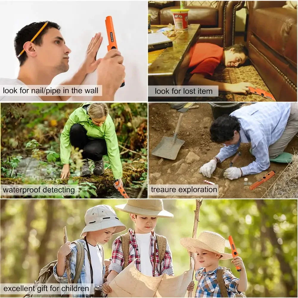 Professional Metal Detector Pointer Pinpoint Waterproof Handheld Metal Detector for Metal Coin Gold