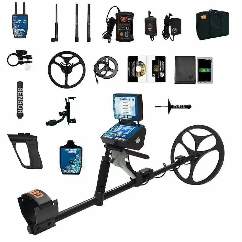 HOT SALES ON NEW GER DETECT Titan 1000 Long Range Metal Detector