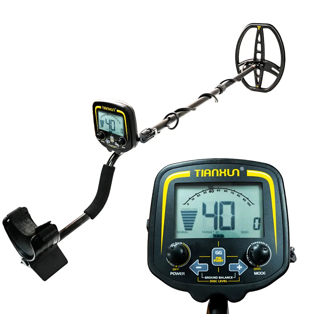 TX-850 Metal Detector Underground Professional Depth 2.5m Scanner Search Finder Gold Detector Treasure Hunter Pinpointer 11inch