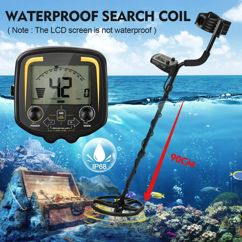 TX-850 pro Long Range 5 Meters Deep Metal Detector for Underground Gold Detection Professional Metal Detector with High Precisio
