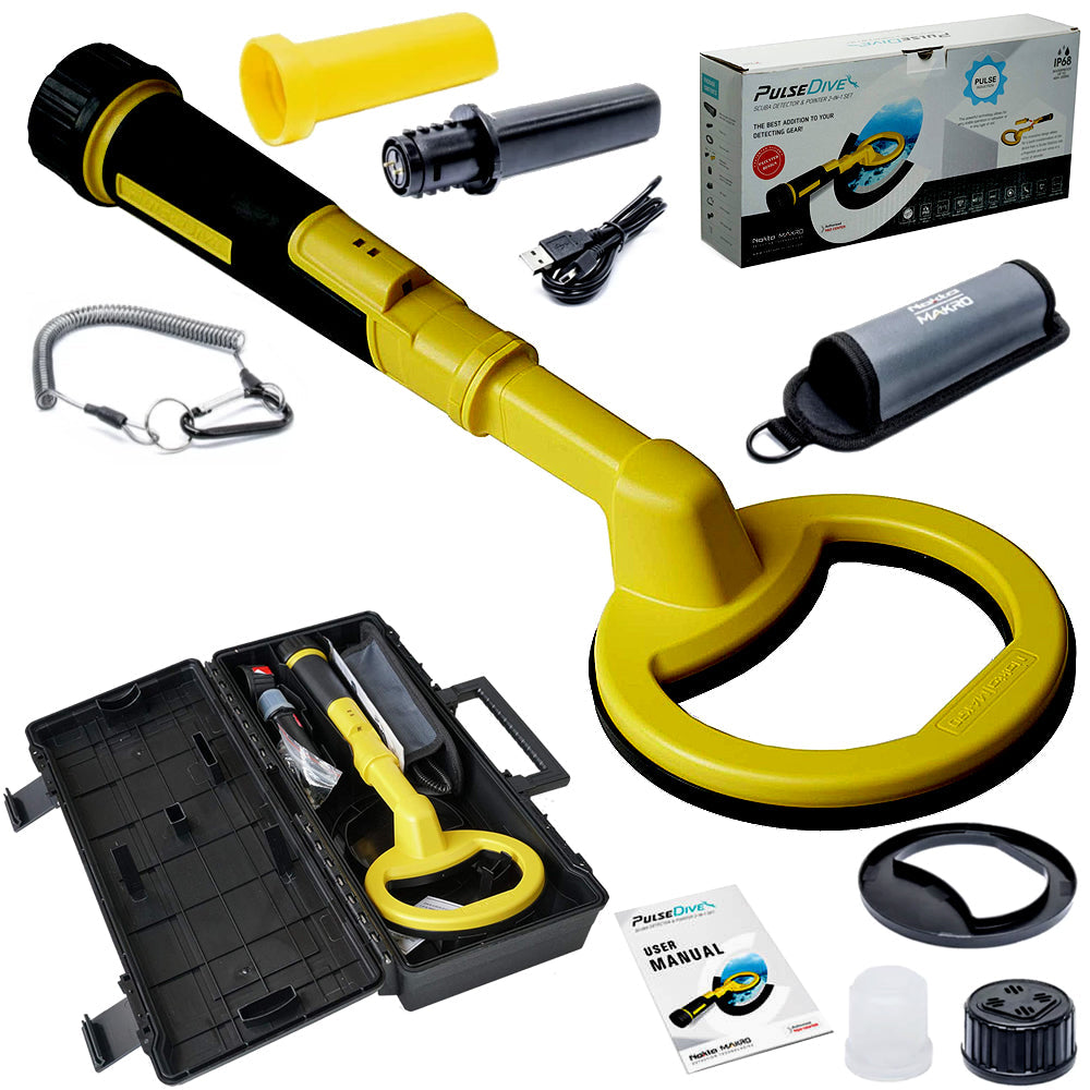 Nokta Makro PulseDive 2-in-1 Set Scuba or Snorkeling Metal Detector