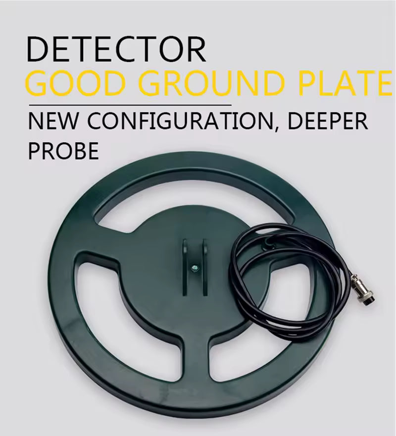 with Charger GS-6000 Professional Metal Detector Pinpointer Gold Treasure Finder Pinpointing Seeker Underground Metal Detector