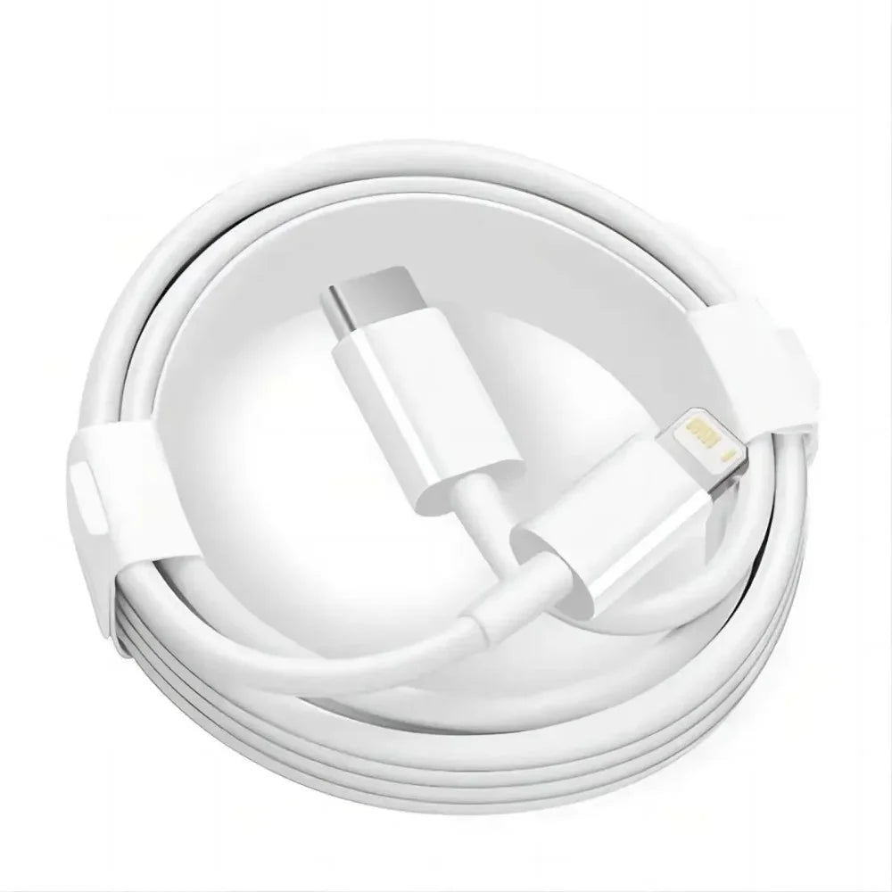 30W PD Fast Charging Cable for iPhone 17 16 15 14 13 12 mini 11 Pro XS Max XR X 8 7 Plus SE Cable 1m 1.5m 2m 3m