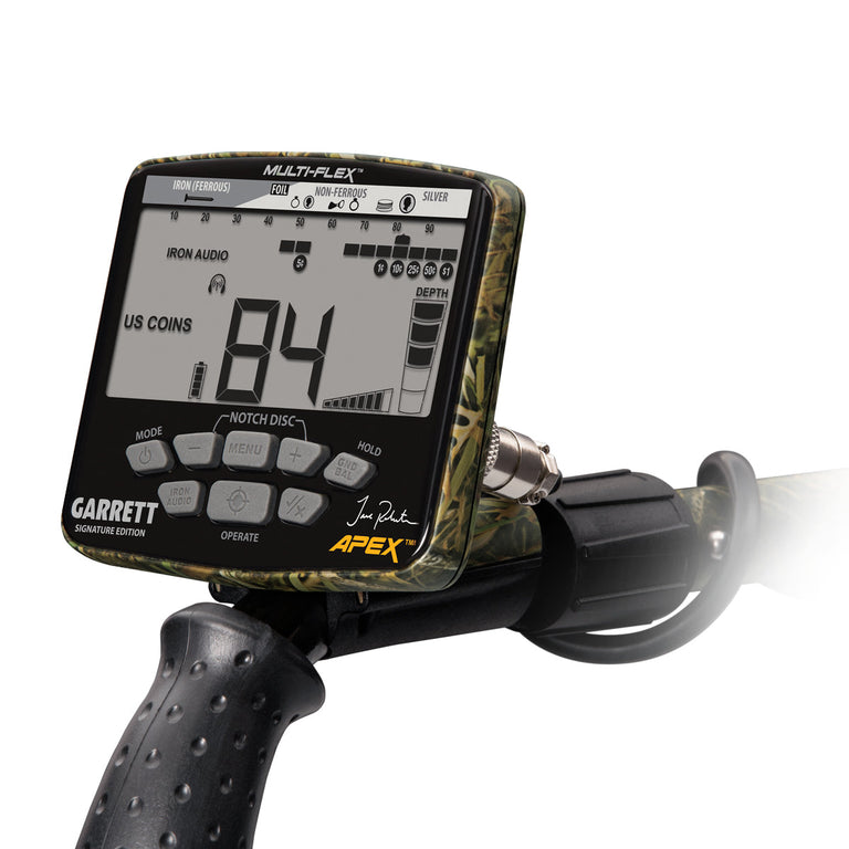 Garrett ACE APEX VIPER Multi-Frequency Metal Detector with Z-Lynk