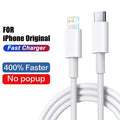 35W PD Original Fast Charging USB Cable for iPhone 14 8 7 Plus 13 12 11 Pro XS Max XR X USB C Rapid Charger Cable 1m 1.5m 2m 3m
