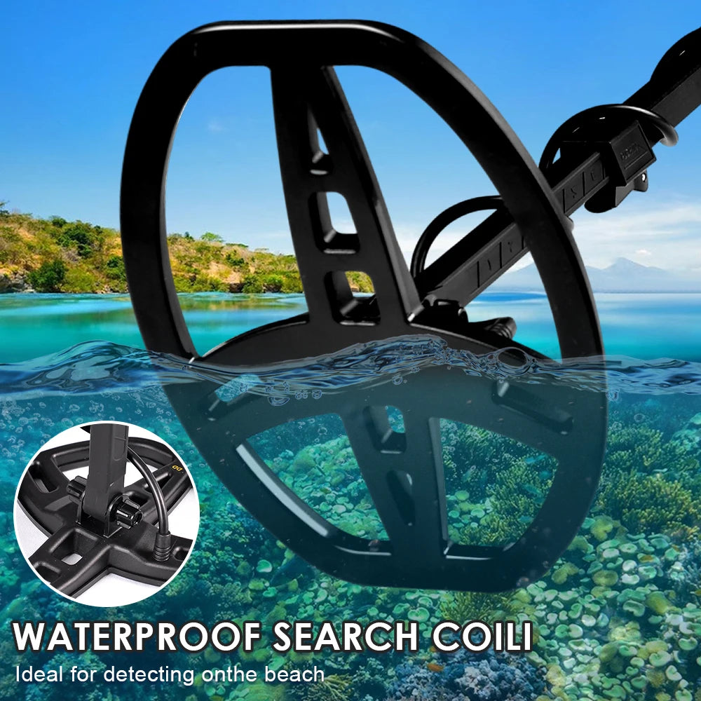 TX-850L Metal Detector Professional Underground Depth Metal Detector High Sensitivity Gold Treasure Hunter backLight Pinpointer