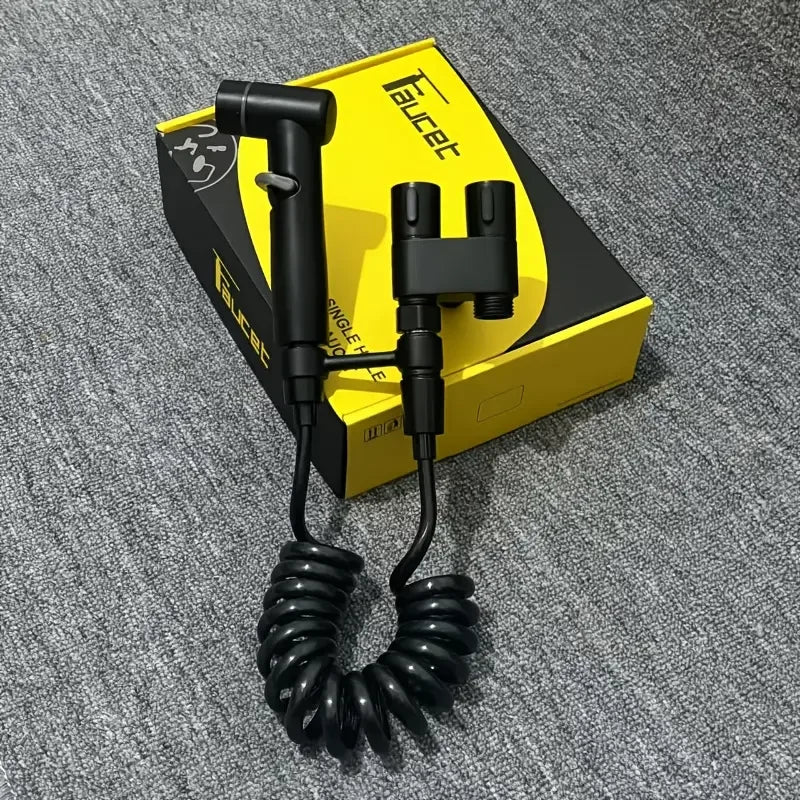 Stainless Steel double outlet angle valve large flow shower valve control valve, suitable for bathrooms and washing machines