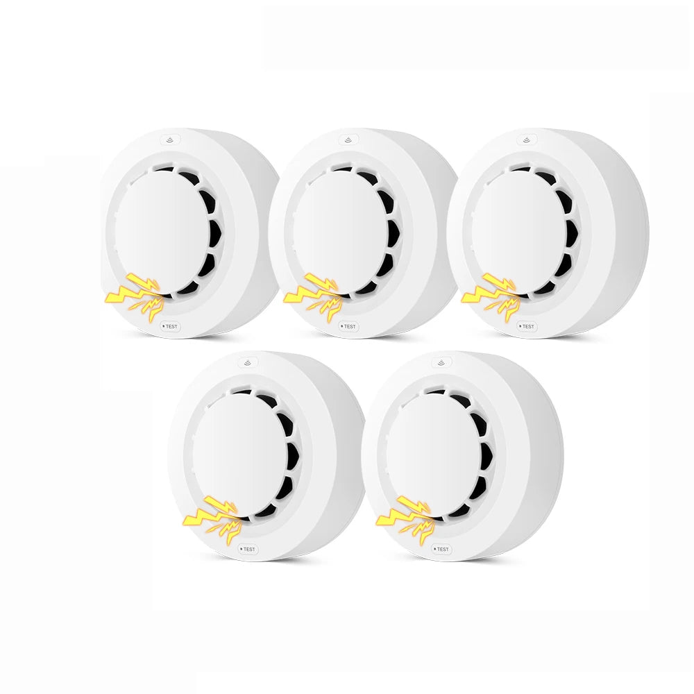 Tuya WiFi Smoke Alarm Fire Protection Smoke Detector Smoke House Combination Fire Alarm Home Security System Firefighters