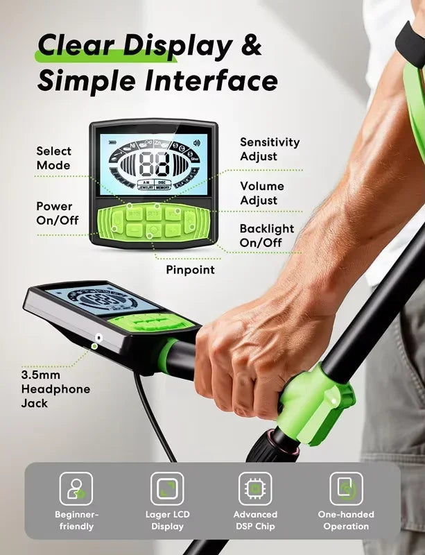 Long Range 5 Meters Depth Metal Detector TX-M55B Underground Gold Detector Treasure Hunter M55 For Gold