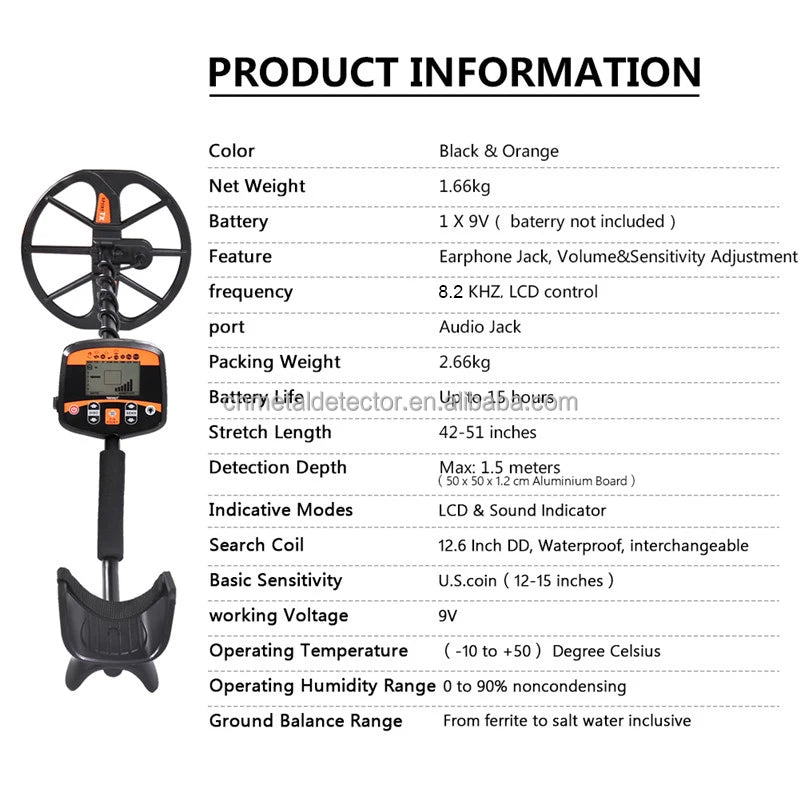 Deep Search Metal Detector Tianxun TX-960 The Best Underground Gold And Metal Detector On Sale Detecteur Dor High Accuracy