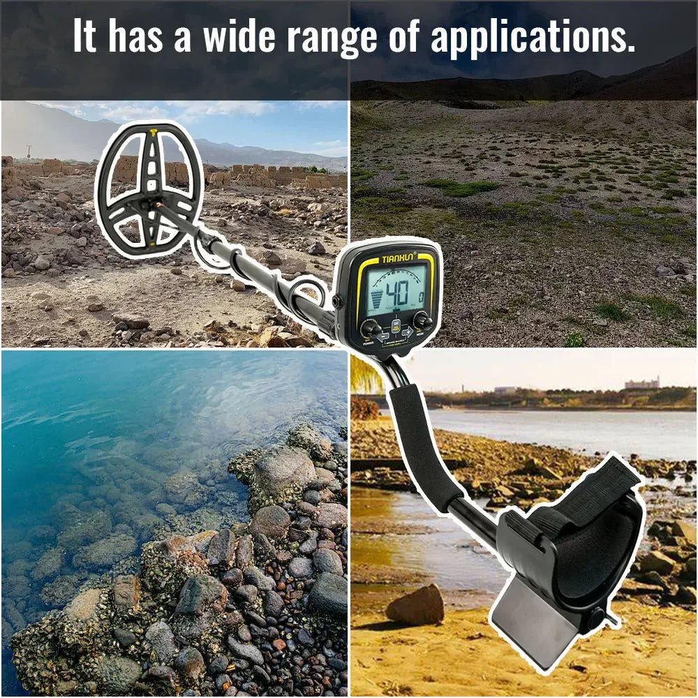 TX-850 Metal Detector Underground Professional Depth 2.5m Scanner Search Finder Gold Detector Treasure Hunter Pinpointer 11inch