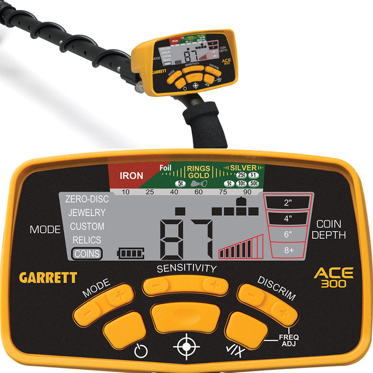 Garrett ACE 300 Metal Detector with Headphones